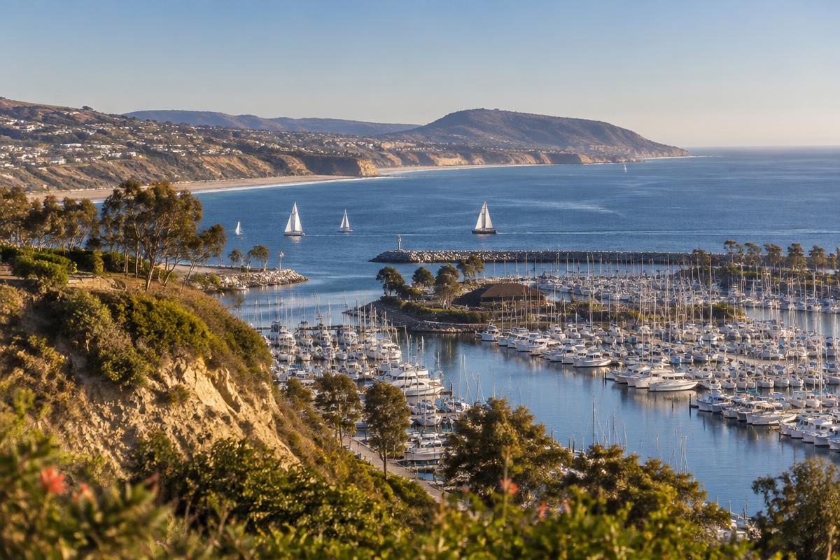 Dana Point community in South Orange County